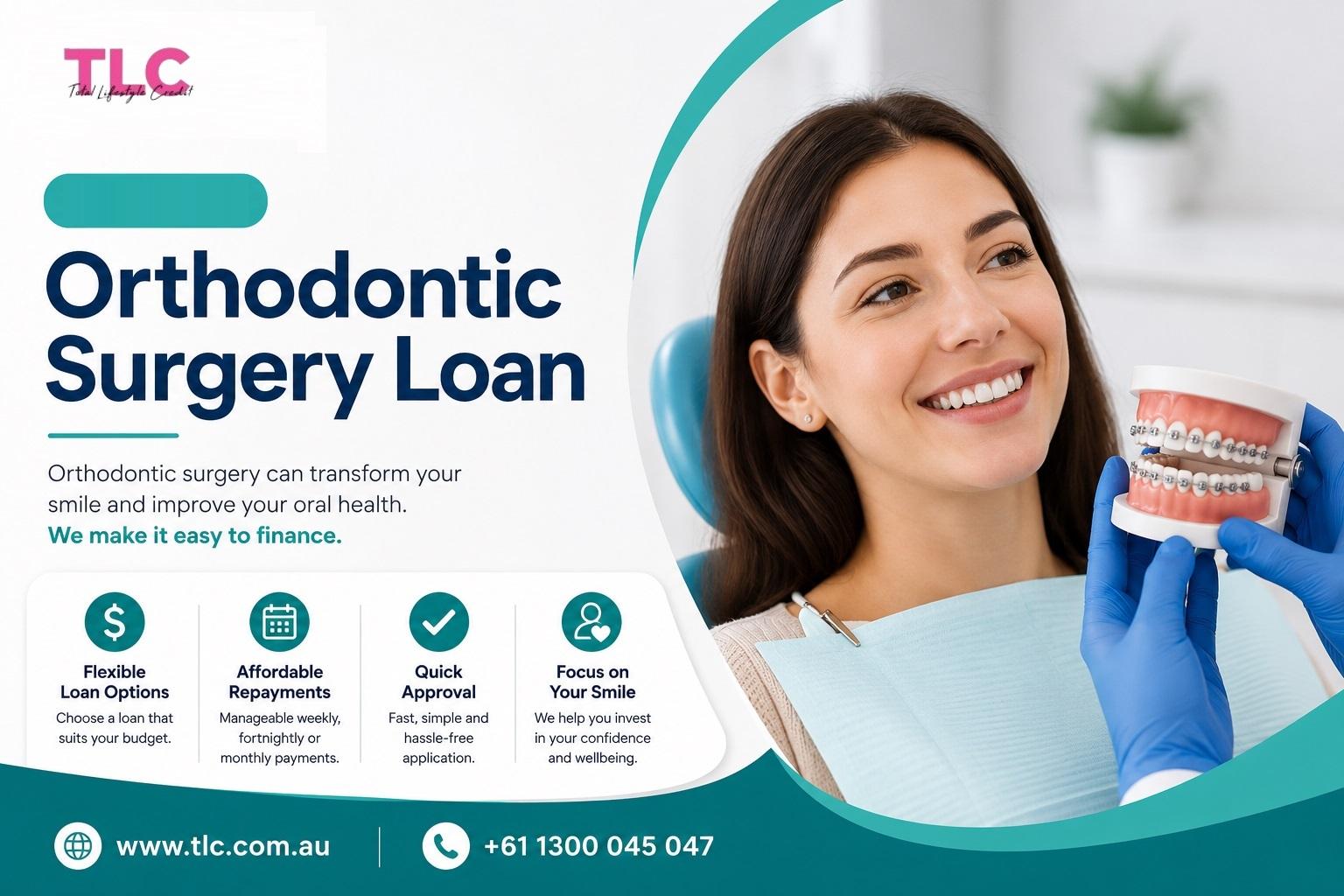 Orthodontic Surgery Loan Options for Smile Care | TLC